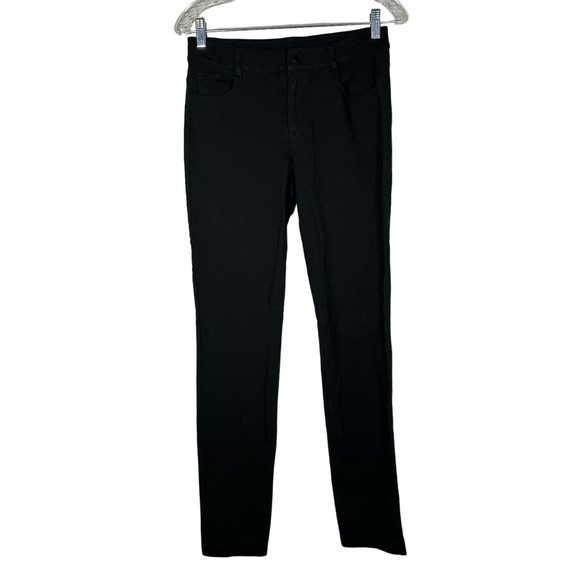 Athleta Size 6 Black Knit Skinny Pants‎ - Picture 1 of 4